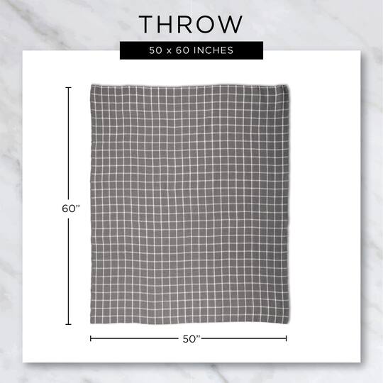 DII® Dusty Lilac Urban Jacquard Throw